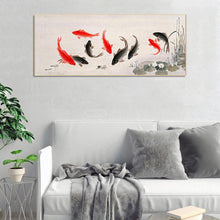 Charger l'image dans la galerie, Poisson - diamant rond complet - 100x50cm