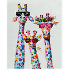 Charger l'image dans la galerie, Cerf - diamant rond complet - 40x50cm