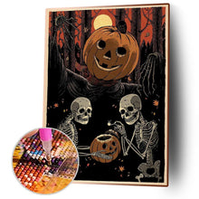 Charger l'image dans la galerie, Halloween - diamant rond complet - 30x40cm