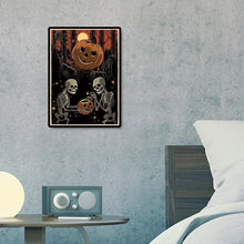 Charger l'image dans la galerie, Halloween - diamant rond complet - 30x40cm