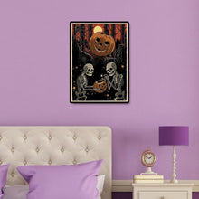 Charger l'image dans la galerie, Halloween - diamant rond complet - 30x40cm