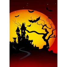 Charger l'image dans la galerie, Halloween - diamant rond complet - 30x40cm