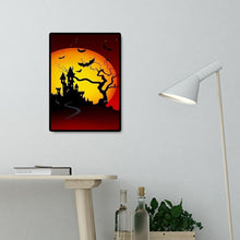 Charger l'image dans la galerie, Halloween - diamant rond complet - 30x40cm