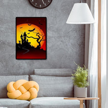Charger l'image dans la galerie, Halloween - diamant rond complet - 30x40cm