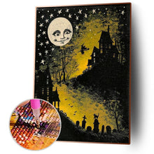 Charger l'image dans la galerie, Halloween - diamant rond complet - 30x40cm