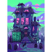 Charger l'image dans la galerie, Halloween - diamant rond complet - 30x40cm