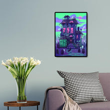 Charger l'image dans la galerie, Halloween - diamant rond complet - 30x40cm