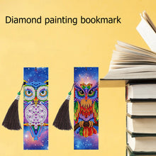 Charger l'image dans la galerie, 2pcs Hibou-DIY Diamond Painting signet