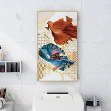 Charger l'image dans la galerie, Poisson - diamant rond complet - 50x100cm