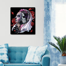 Charger l'image dans la galerie, Halloween animé - diamant rond complet - 30x40cm