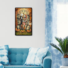 Charger l'image dans la galerie, Halloween animé - diamant rond complet - 30x40cm