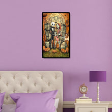 Charger l'image dans la galerie, Halloween animé - diamant rond complet - 30x40cm