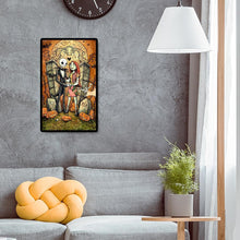 Charger l'image dans la galerie, Halloween animé - diamant rond complet - 30x40cm