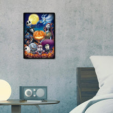 Charger l'image dans la galerie, Halloween animé - diamant rond complet - 30x40cm