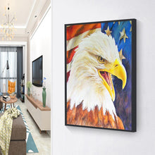 Charger l'image dans la galerie, Aigle - diamant rond complet - 30x40cm