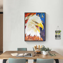 Charger l'image dans la galerie, Aigle - diamant rond complet - 30x40cm