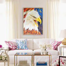 Charger l'image dans la galerie, Aigle - diamant rond complet - 30x40cm