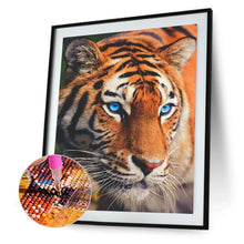 Charger l'image dans la galerie, Tigre - diamant rond complet - 30x40cm