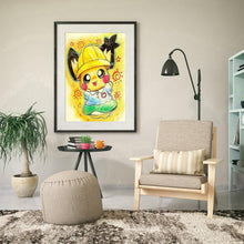 Charger l'image dans la galerie, Cartoon jaune - diamant rond complet - 30x40cm