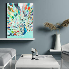 Charger l'image dans la galerie, Peafowl - diamant rond complet - 30x40cm