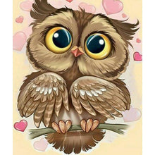 Charger l'image dans la galerie, Oiseau - diamant rond complet - 30x40cm