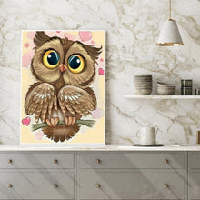 Charger l'image dans la galerie, Oiseau - diamant rond complet - 30x40cm