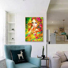 Charger l'image dans la galerie, Beauté - diamant rond complet - 30x40cm