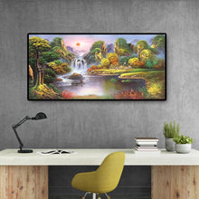 Charger l'image dans la galerie, Paysage - diamant rond complet - 100x50cm
