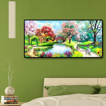 Charger l'image dans la galerie, Pont de ressort - diamant rond complet - 100x50cm