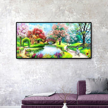 Charger l'image dans la galerie, Pont de ressort - diamant rond complet - 100x50cm