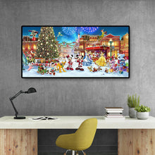 Charger l'image dans la galerie, Parc de Noël noël xmas - diamant rond complet - 100x50cm