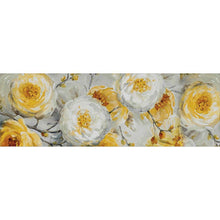 Charger l'image dans la galerie, 80x30cm hortensia jaune - diamant rond complet - 80x30cm