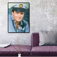 Charger l'image dans la galerie, Portrait d’Elvis - diamant rond complet - 30x40cm