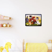 Charger l'image dans la galerie, Fleurs chat - diamant rond complet - 40x30cm