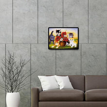 Charger l'image dans la galerie, Fleurs chat - diamant rond complet - 40x30cm