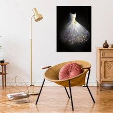 Charger l'image dans la galerie, Robe de mariée - diamant rond complet - 30x40cm
