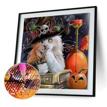 Charger l'image dans la galerie, Halloween - diamant rond complet - 30x30cm