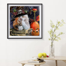 Charger l'image dans la galerie, Halloween - diamant rond complet - 30x30cm