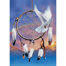 Charger l'image dans la galerie, Pigeon - diamant rond complet - 30x40cm