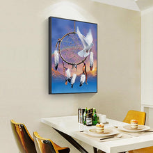 Charger l'image dans la galerie, Pigeon - diamant rond complet - 30x40cm