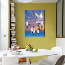 Charger l'image dans la galerie, Pigeon - diamant rond complet - 30x40cm