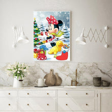 Charger l'image dans la galerie, Souris de dessin animé - diamant rond complet - 30x40cm