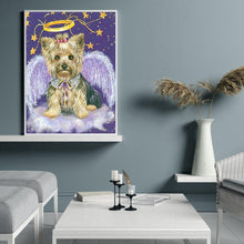 Charger l'image dans la galerie, Chien - diamant rond complet - 30x40cm