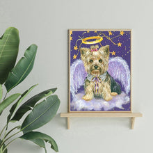 Charger l'image dans la galerie, Chien - diamant rond complet - 30x40cm