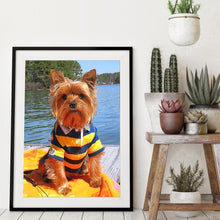 Charger l'image dans la galerie, Chien - diamant rond complet - 30x40cm