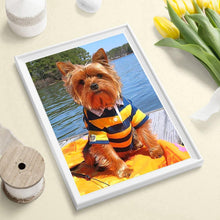 Charger l'image dans la galerie, Chien - diamant rond complet - 30x40cm