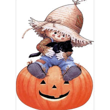Charger l'image dans la galerie, Halloween - diamant rond complet - 30x40cm