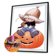 Charger l'image dans la galerie, Halloween - diamant rond complet - 30x40cm