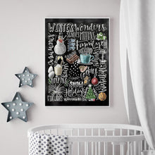 Charger l'image dans la galerie, Tableau noir - diamant rond complet - 30x40cm