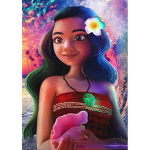 Charger l'image dans la galerie, Big eyes girl - diamant rond complet - 30x40cm